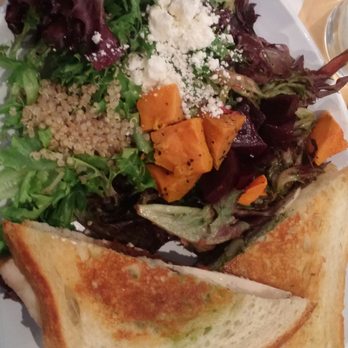 La Mie - Chicken pesto with side salad (Beet and Quinoa). - Bakeries Near Me - Des Moines, Iowa