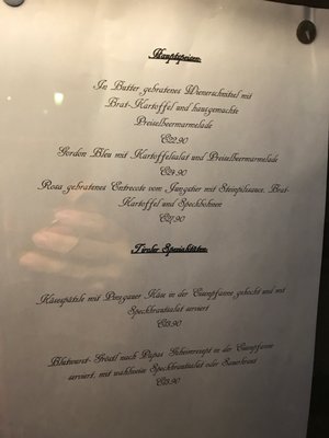 Menu photo 1 Schwarzer Adler Jochberg Jochberg, 7 Menu photo 1 Schwarzer Adler Jochberg Jochberg, 7