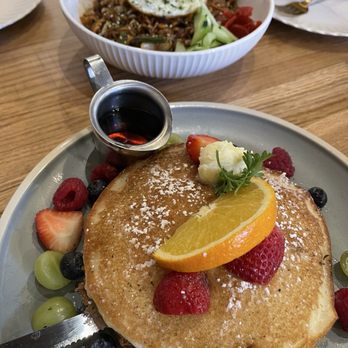 Sunny Side Breakfast - Lemon pancake and noodles - Breakfast & Brunch Near Me - Sacramento, California Sunny Side Breakfast - Lemon pancake and noodles - Breakfast & Brunch Near Me - Sacramento, California