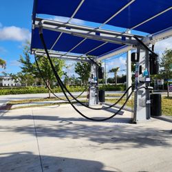 Soapy Shark Car Wash - vacuuming stations
