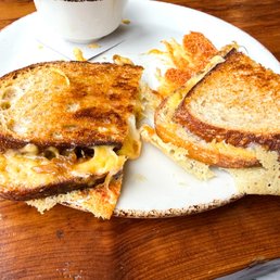 Gold Coast Grilled Cheese (bottom side up view)