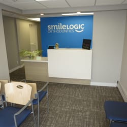 Smile Logic Orthodontics - The reception desk at Smile Logic Orthodontics in South Brunswick, NJ.