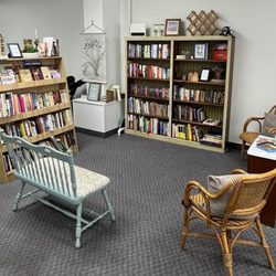 One Way Thrift - Sit down a read a book for a relaxing after