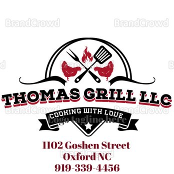 Thomas Grill - the logo for thomas grill - Barbeque Near Me - Oxford, North Carolina Thomas Grill - the logo for thomas grill - Barbeque Near Me - Oxford, North Carolina
