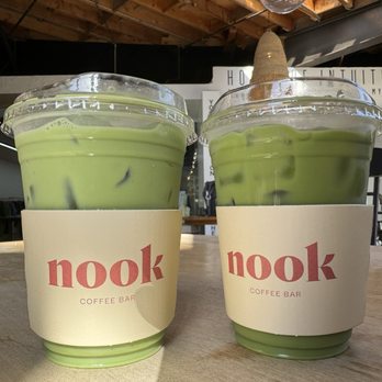 Nook Coffee Bar - Lavender Matcha and Island Matcha - Coffee & Tea Near Me - Costa Mesa, California Nook Coffee Bar - Lavender Matcha and Island Matcha - Coffee & Tea Near Me - Costa Mesa, California