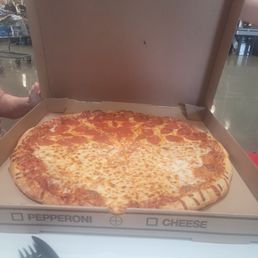 First time trying pizza First time trying pizza