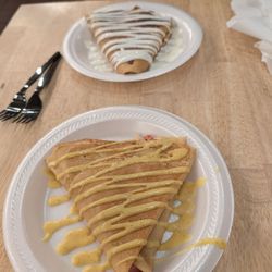 Roll Up Crepes - Ham crepe