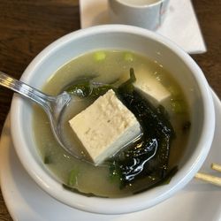 Lily's Asian American Food - Miso soup was probably the best I've had in a while