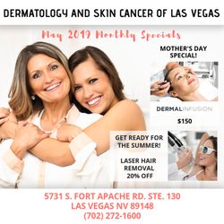 Skin and Cancer Institute - Las Vegas Fort Apache - May Specials!