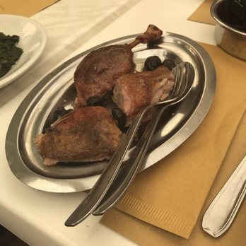 Trattoria Latte di Luna - Roasted duck with olives - Tuscan Near Me - Pienza, SI