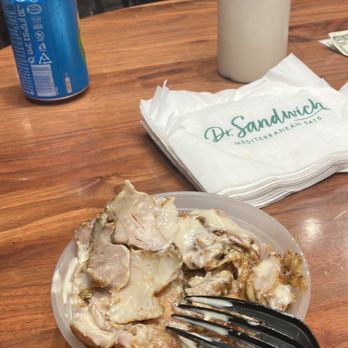 Dr.Sandwich - Türkiye Shawarma with tahini - Mediterranean Near Me - Beverly Hills, California