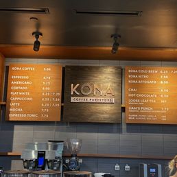 Menu as of June 2026 Menu as of June 2026