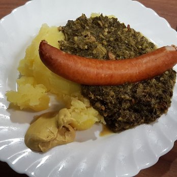 Wlokas - Grünkohl mit Kochwurst (8,- €) - Fast Food Near Me - Hamburg, HH