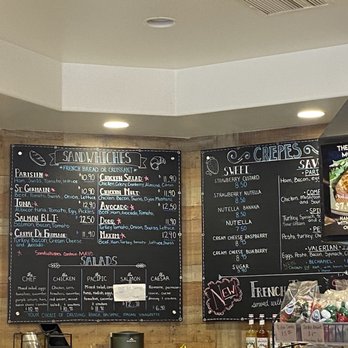 Parisien Bakery - sandwich and crepe menu - Bakeries Near Me - Clovis, California