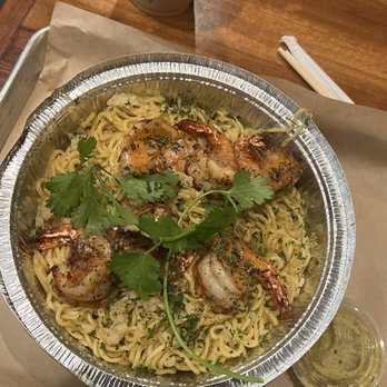 Nguyen's Kitchen - garlic noodles with da shrimp - Vietnamese Near Me - Orange, California Nguyen's Kitchen - garlic noodles with da shrimp - Vietnamese Near Me - Orange, California