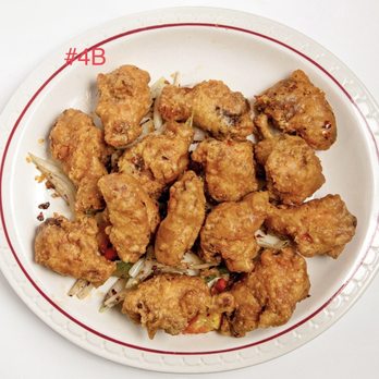 Dragon Garden Restaurant - a plate of fried chicken - Chinese Near Me - Calgary, Alberta