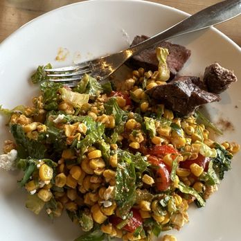 Vinaigrette - Seasonal Corn "salad" with the beef - Salad Near Me - Albuquerque, New Mexico Vinaigrette - Seasonal Corn "salad" with the beef - Salad Near Me - Albuquerque, New Mexico