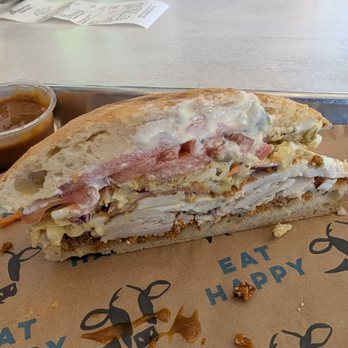 Mendocino Farms - Not so fried chicken sandwich! - Salad Near Me - Santa Barbara, California Mendocino Farms - Not so fried chicken sandwich! - Salad Near Me - Santa Barbara, California