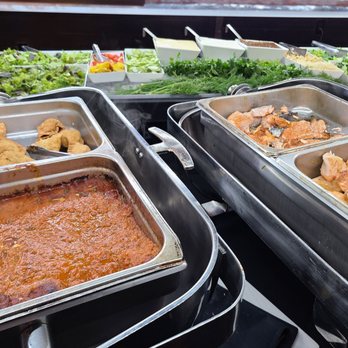 Ray's At Killer Creek - Meatball, samosa?, Salmon on right - Steakhouses Near Me - Alpharetta, Georgia