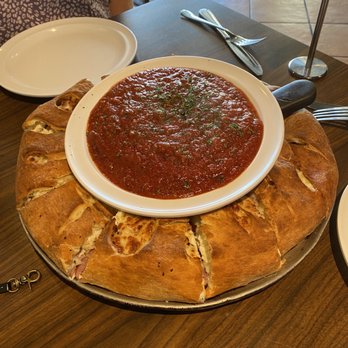 Gino's Pizza - Meat lovers calzone. - Pizza Near Me - Pismo Beach, California Gino's Pizza - Meat lovers calzone. - Pizza Near Me - Pismo Beach, California