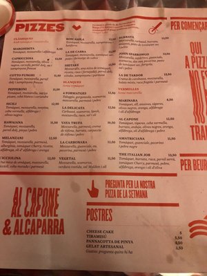 Menu photo 1 Can Pizza Molins Molins de Rei, B