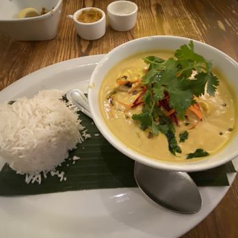 Paper Dosa - Prawn Mobile Curry with rice - Indian Near Me - Santa Fe, New Mexico