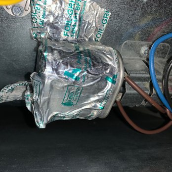 Fix-it 24/7 - 24/7 workmanship here where they mounted metal to metal with the capacitor on a bracket against the frame. - Plumbing Near Me - Golden, Colorado