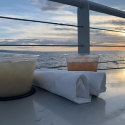 Cocktails at sunset Cocktails at sunset