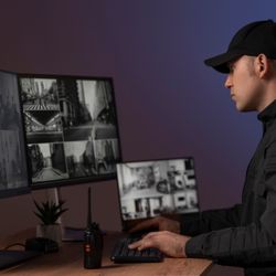 Three Factor Security - South Bay - 4K CCTV Security Cameras Systems and security guards ensure a fortress of protection. Shielding spaces and deterring threats in El Segundo