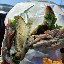 Arby's - My new favorite sandwich, Roast Turkey Ranch & Bacon! Had it for breakfast...why not!