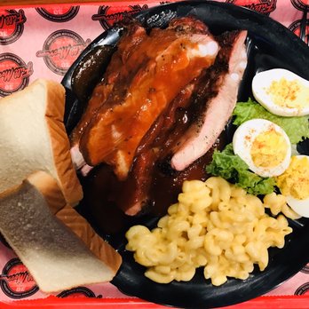 Full Moon BBQ - Classic Rib Plate - Barbeque Near Me - Hoover, Alabama