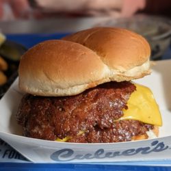 Culver's - Double cheese Butter Burger. Mmmmm