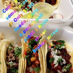 Taqueria Los Cinco Primos - Tacos street tacos beef ,chorizo,chicken, pastor $1.50