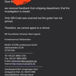Music Store - Nothing but lies