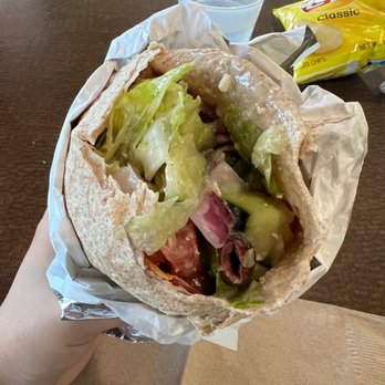 Saladworks - Greek salad wrap - Sandwiches Near Me - Reno, Nevada Saladworks - Greek salad wrap - Sandwiches Near Me - Reno, Nevada