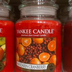 Yankee Candle - Smelled so good! They recommend you smell the lid as it better gives an idea of how room would smell with this lit.