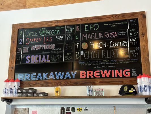 Menu photo 4 Breakaway Brewing San Antonio, TX