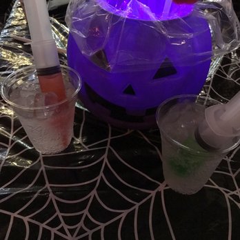 Ghost Bar - Trick or Treat Bowl with syringe shots - Pop-Up Restaurants Near Me - Honolulu, Hawaii
