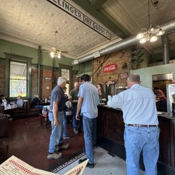 Main Street Soda Fountain - Inside front of restaurant. Be sure to ask for the room up front.