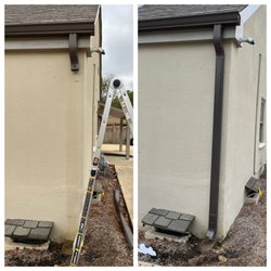 M&T Handyman - Gutter installation