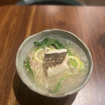Shuya - red snapper lemon shio ramen - Ramen Near Me - New York, New York Shuya - red snapper lemon shio ramen - Ramen Near Me - New York, New York