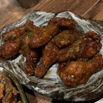 Osamil - soy garlic chicken wings - Korean Near Me - New York, New York Osamil - soy garlic chicken wings - Korean Near Me - New York, New York