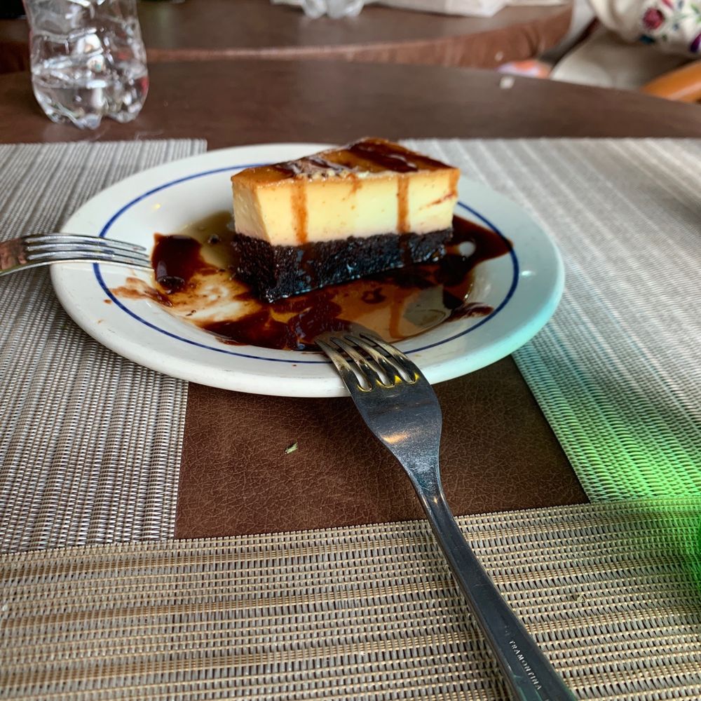 Tequila's Sunrise - Chocolate flan - Mexican Near Me - Todos Santos, BCS
