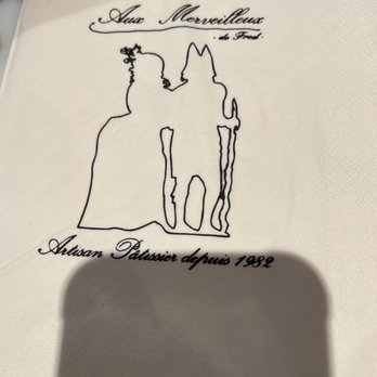 Aux Merveilleux De Fred - Cutest napkins! - Desserts Near Me - New York, New York Aux Merveilleux De Fred - Cutest napkins! - Desserts Near Me - New York, New York