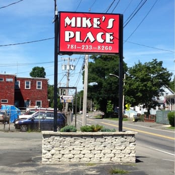 Mike's Place - a sign for mike's place - Sandwiches Near Me - Saugus, Massachusetts