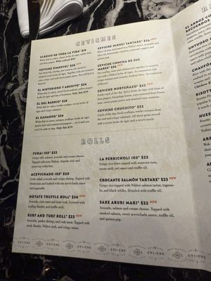Menu photo 8 CVI.CHE 105 Aventura, FL Menu photo 8 CVI.CHE 105 Aventura, FL