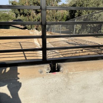 Provalis Gates and Perimeter Solutions - Poorly aligned post. Also, not secured. - Fences & Gates Near Me - Venice, California Provalis Gates and Perimeter Solutions - Poorly aligned post. Also, not secured. - Fences & Gates Near Me - Venice, California