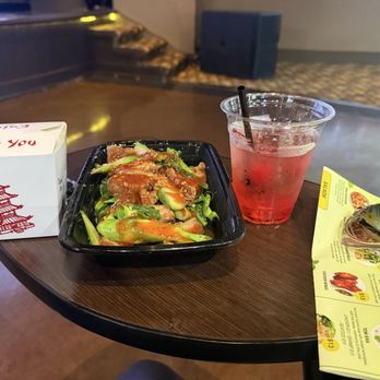 Thai Laughlin - Chinese broccoli with crispy pork medium spice - Thai Near Me - Laughlin, Nevada Thai Laughlin - Chinese broccoli with crispy pork medium spice - Thai Near Me - Laughlin, Nevada
