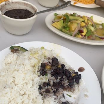 El Dorado - My order:white rice and black beans - Dominican Near Me - Ridgewood, New York