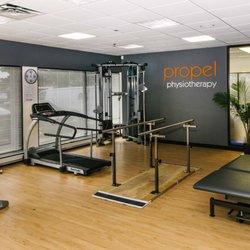 Propel Physiotherapy - Large open gym and treatment area